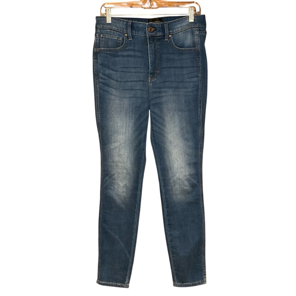 White House Black Market Women’s Size 8 High Rise‎ Skinny Jeans Cashmere Denim